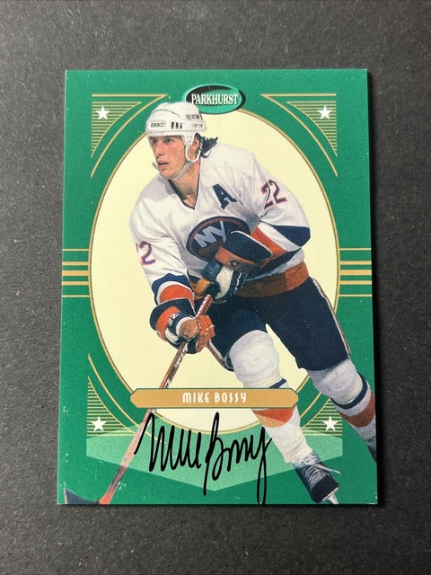 2001-02 ITG Parkhurst Auto Mike Bossy #PA-29 Auto HOF
