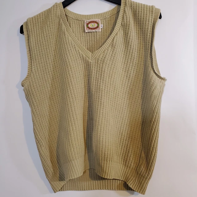 80'S Banana Republic Cotton Blouson Men's Size L Vintage cotton Beige type Vintage Second Hand