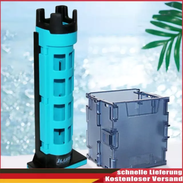 Fishing Box Bottle Holder & Pole Stand Tube Detachable Fishing Box Tools