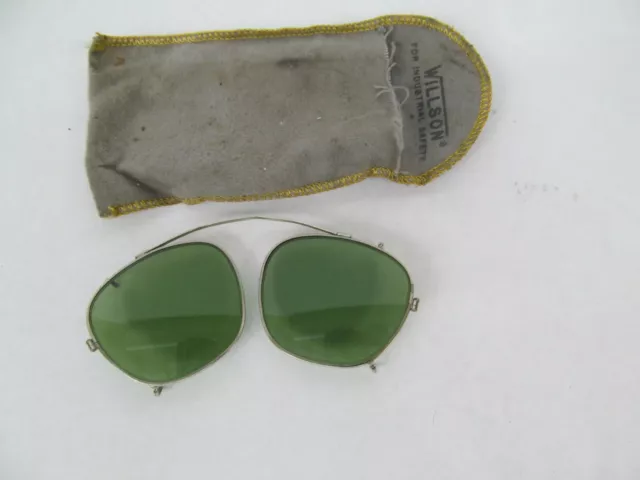 Vintage Willson Clip On Sunglasses