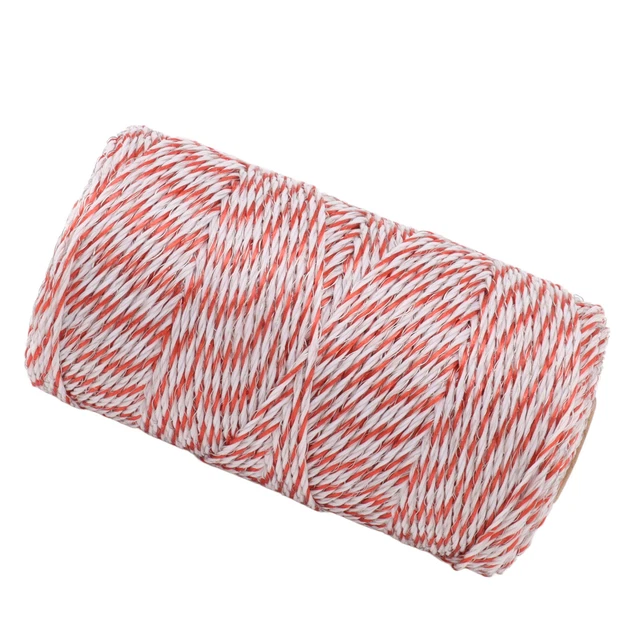 Electric Fence Polywire Rope Strong Conductivity Corrosion Resistance QT