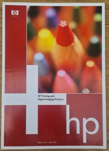 HP - Printing and Digital Imaging Products Catalogue (May 2003)
