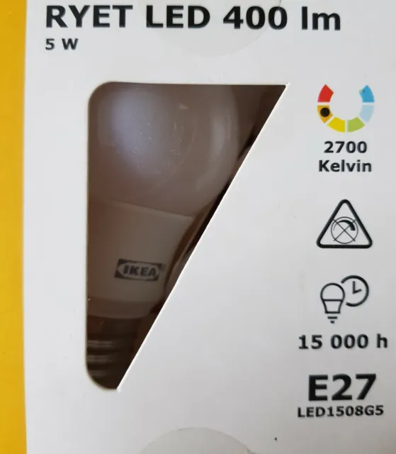 Neu mit OVP Ikea RYET LED 400 lm 5W E27