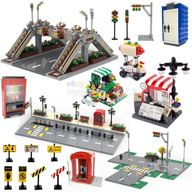 Building Blocks Bricks MOC Airport Military Army Truck Tractor Working Vehicle