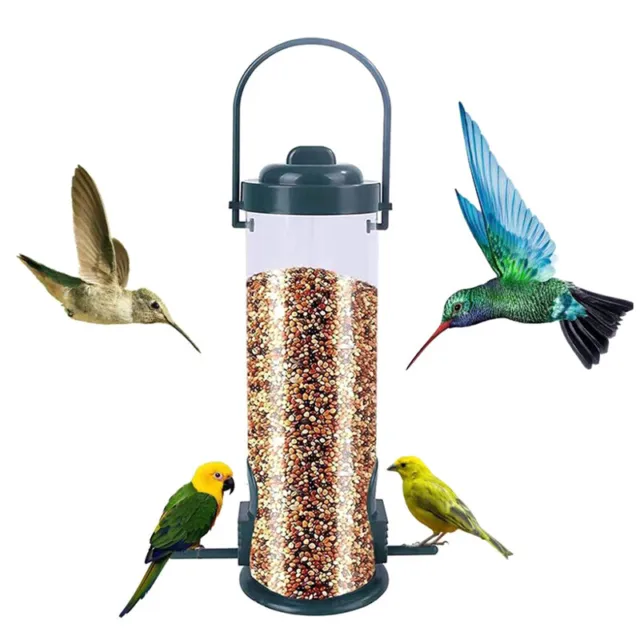 Pet Bird Feeder Pet Food Dispenser Outdoor Hanging più fori birdhousch-xp