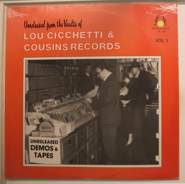 V/A Lp Unreleased From The Vaults Of Lou Cicchetti & Cousins Records - Sealed