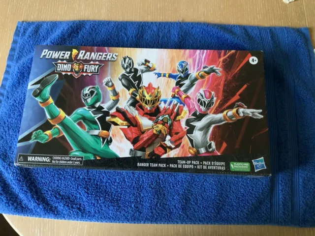 Power Rangers Dino Fury Team Up Pack New And Exclusive.extremely Rare