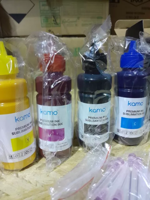 Inktec Sublinova Smart Dye Sublimation Ink Set for EPSON Ecotank ET-2810  [Inc. Easy Refill Bottles]