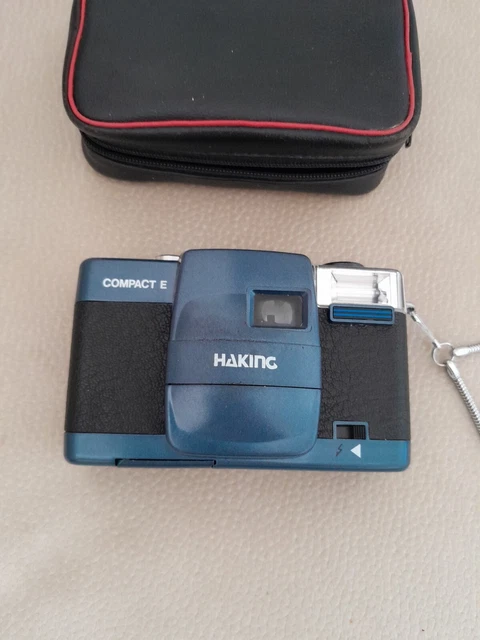 Haking Macchina Fotografica Compact/E Con Custodia Old Vintage Funzionante 2
