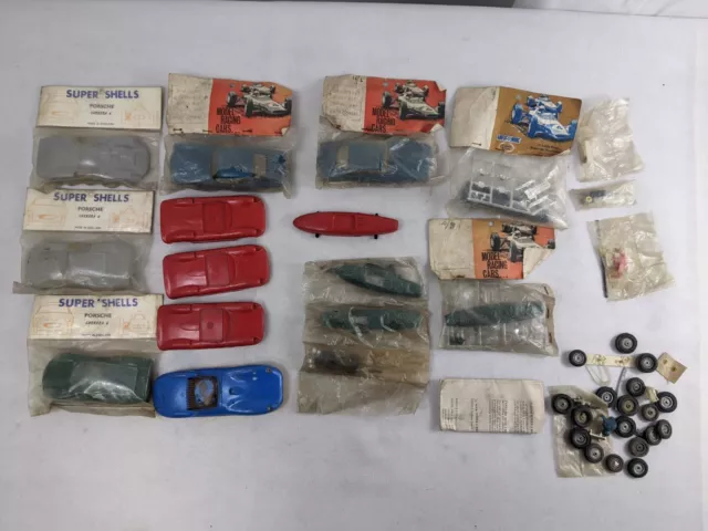 JOB LOT of Vintage Scalextric cars - FOR PARTS, SOME UNOPENED NEVER MADE