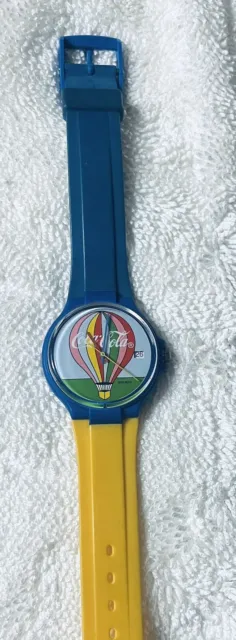 coke a cola Air Balloon Watch Made By Swatch