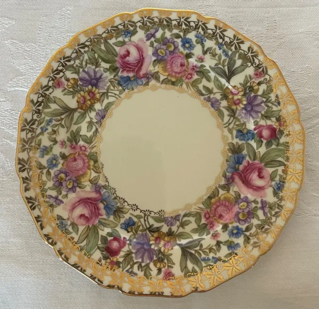 Rosenthal - Ivory GARDEN CAPRICE SCALLOPED 6 1/8" Round Bread & Butter Plate(s)