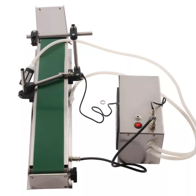 Conveyor Belt Single Head Liquid Filling Machine Cans Bottles Filler Automatic