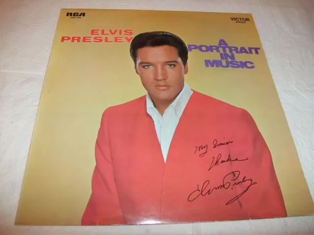 ELVIS PRESLEY: A Portrait In Music (NL-RCA Victor 1973)
