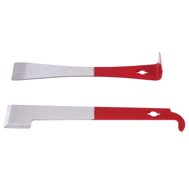 2 Pack Stainless Steel Bee Hive Scraper Tool Bee Hive Frame Lifter and8219