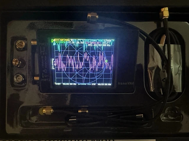 $1, NR- NanoVNA-H 50KHz-1.5GHz Very Tiny Handheld Vector Network Analyzer +EXTRA
