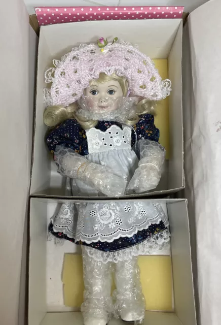 Treasury Collection Paradise Galleries-14”Porcealin Doll-Premier Edition -Mint