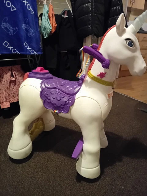FEBER MY LOVELY Unicorn 12V Powered Wide Wheels Ride On 40.00