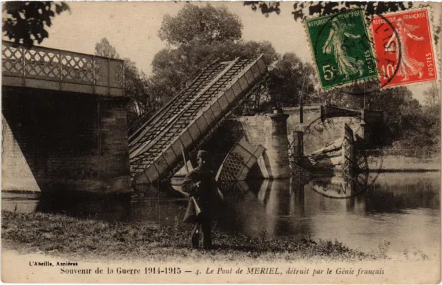 CPA Meriel Le Pont de la Guerre 1914-1915 FRANCE (1307806)