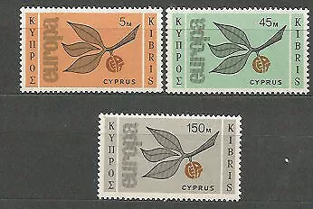Tema Europa 1965 Chipre Yvert 250/2 ** Mnh