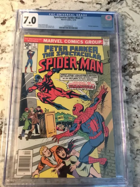 Marvel Comics - Peter Parker Spectacular Spider-Man #1 - CGC 7.0 White Pages