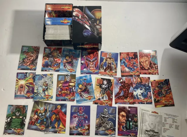 Marvel Overpower Fleer card game TCG 1995 Maximum Carnage