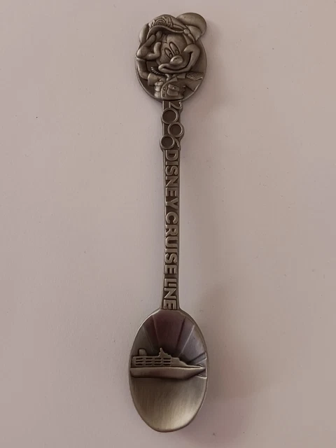 Disney Cruise Line 2006 Captain Mickey Pewter Spoon