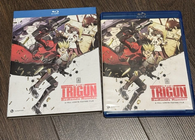Mathew Rumble TRIGUN - BADLANDS Rumble Movie Blu-ray with Slipcase by Funimation $20. ...