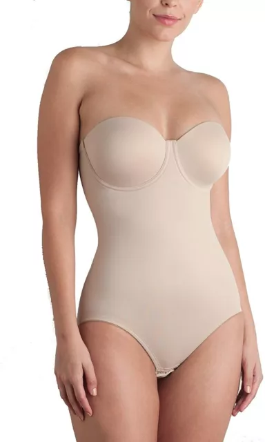 TC Fine Intimates Sz 34C Sheer Shaping Firm Control Bodybriefer