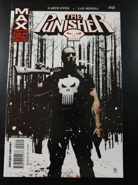 💀 PUNISHER #45 (vol 6)(2007 MAX / MARVEL Comics) VF Book