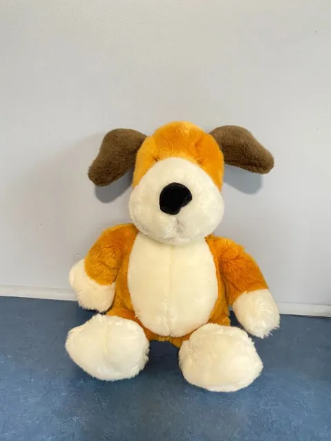 KIPPER THE DOG 1998 PRESTIGE   BEAN FILLED 14" Stuffed Animal PLUSH Rare VINTAGE