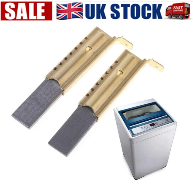 2pcs Carbon Brushes For Beko Washing Machine – Replacement Parts For Models WM5100W, WME7227S, WMB91242 Etc.-1078119