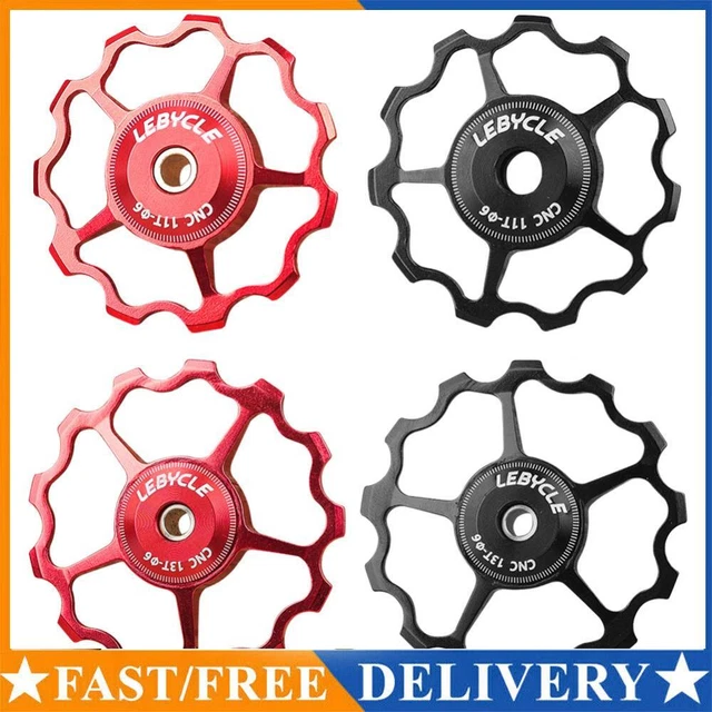Bicycle 11T 13T Rear Derailleur Jockey Wheel Steel Bearing Pulley AL 7075 CNC Road Bike Guide Roller I4128514274