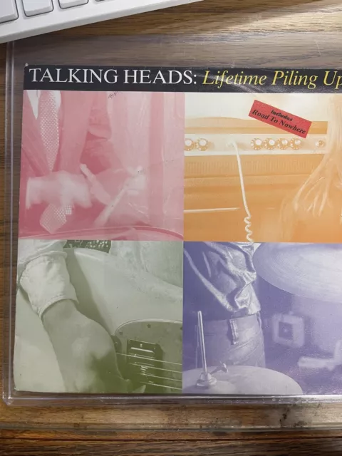 Talking Heads Lifetime Piling Up / Road to Nowhere 7" EMI