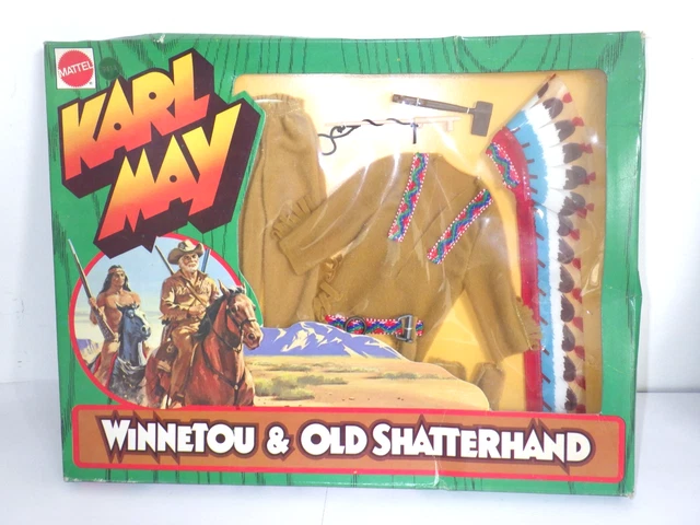 Tenue Winnetou Pour Poupée Big Jim Série Aventure Mattel Neuve Réf.9415