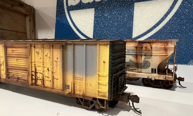 Atlas Master Line Chicago & North Western CNW 50 Ft Box Car Weathered