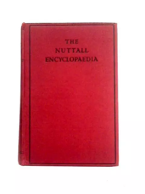 The Nuttall Encyclopaedia (C. M. Prior - 1956) (ID:53353)