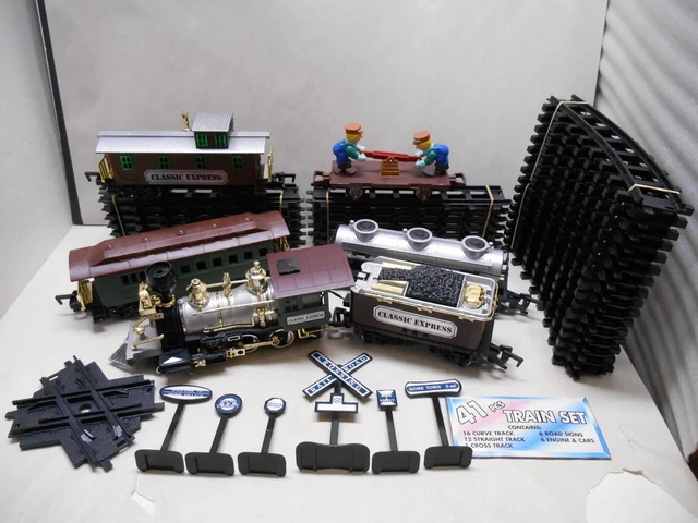 TOY STATE INDUSTRIAL LTD Classic Express Train Set With Sound / 41pcs ...