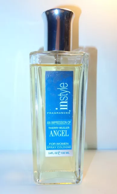 Instyle Spray Cologne Impression of Thierry Mugler Angel 3.4 Oz. approx 80% full