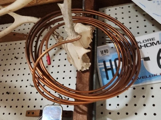 New Wolverine 1/4" OD x 35-40ft Copper Refrigeration Tube / Tubing