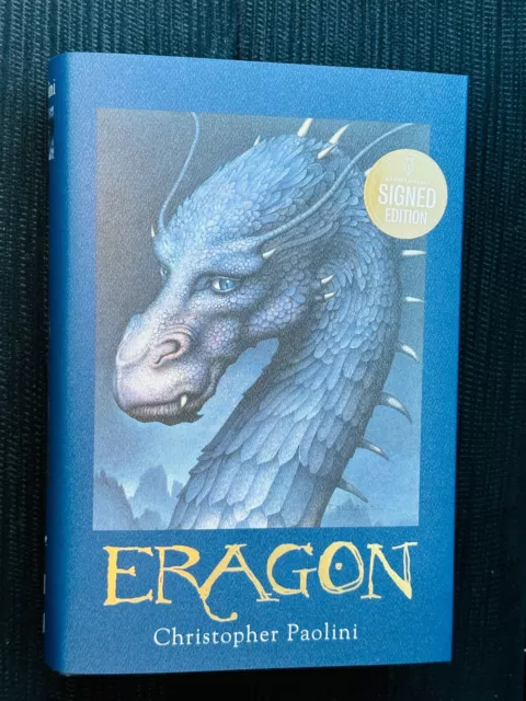Eragon Christopher Paolini First Hardcover Edition 2023 SIGNED Edition Brand New