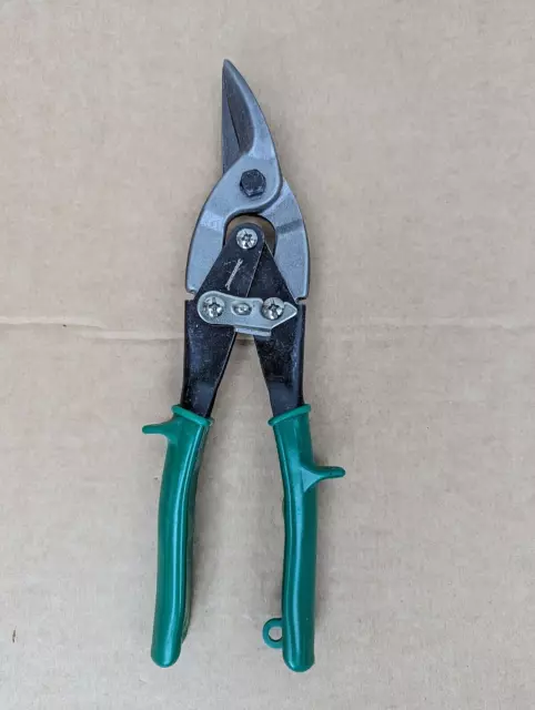 Silverline Green Right Cut Tin Snips New