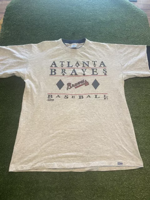 VTG 1992 ATLANTA Braves Salem Sports Ringer T Shirt Size XL $29.99 ...