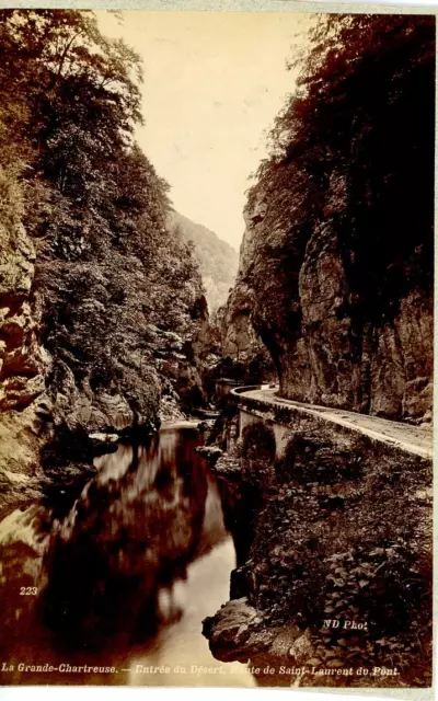 ND, France, Grande Chartreuse. Entrée du Désert, Route de Saint-Laurent du Pont