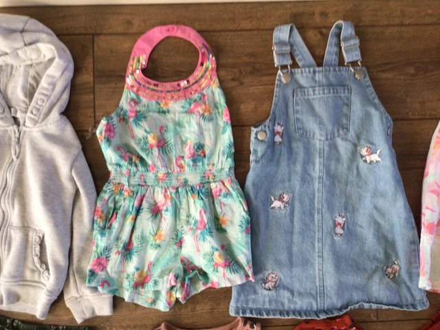 girls clothes bundle age 4-5 years Next,Monsoon F&F George,Primark 8