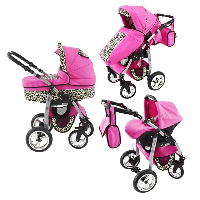 Poussette Landau combinée 3en1 avec siège auto Isofix Matrix Vip