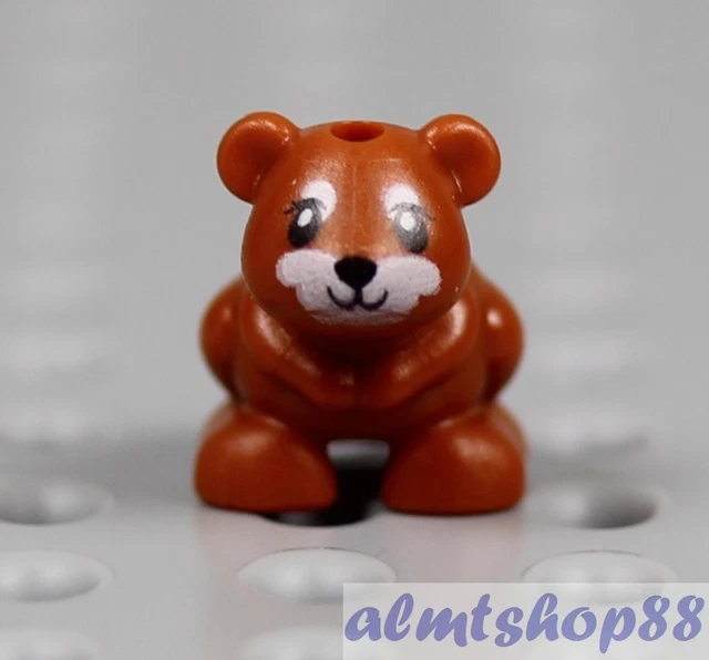 LEGO HAMSTER Dark Orange Small Pet Mouse Farm Animal Zoo