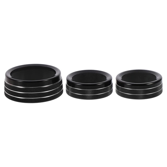 3Pcs Auto AC Taste Abdeckung Auto Abdeckungen Auto Klimaanlage Schalter Taste