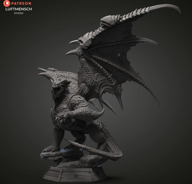 Figurine Dragon Ysera World Of Warcraft - Impression 3D Résine - Édition 2024