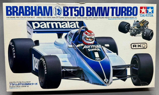 BRABHAM BT50 BMW Turbo 1/20 Model Kit – TAMIYA – Grand Prix